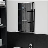 Wall Mirror with Shelf 30 x 50cm Tempered Glass - Mirror