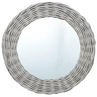 Mirror 40cm Wicker - Mirror