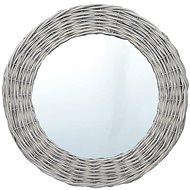 Mirror 50cm Wicker - Mirror