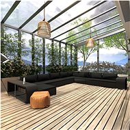11-Piece Polyrattan Garden Sofa Set with Cushions, Black 46829 - Garden Furniture