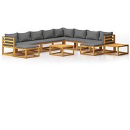 12-piece Garden Sofa Set with Cushions Solid Acacia 3057619 3057619 - Garden Furniture