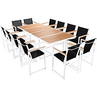 13-Piece Aluminium Garden Dining Set with WPC Table Top 42810 42810 - Garden Furniture