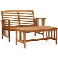 2-Piece Solid Acacia Garden Sofa Set 310262 310262 - Garden Furniture