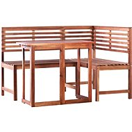 2-piece bistro set solid acacia wood 44038 44038 - Garden Furniture