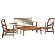 4-piece garden sofa solid acacia wood 47282 47282 - Garden Furniture
