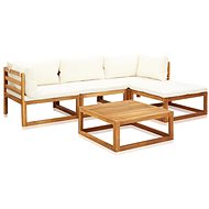 5-piece garden sofa with solid acacia cushions 45916 45916 - Garden Furniture