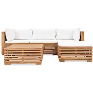 5-piece Garden Sofa with Cushions Solid Teak 3054657 3054657 - Garden Furniture