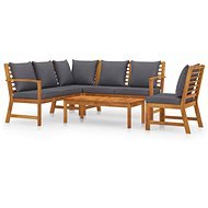 5-piece garden sofa with solid acacia cushion 3057777 3057777 - Garden Furniture