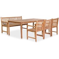 5-Piece Garden Dining Set Solid Teak Wood 45001 45001 - Garden Furniture
