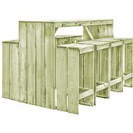 9-piece garden dining set impregnated pine 44903 44903 - Garden Furniture