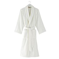 Soft Cotton Unisex Micro Cotton robe, cream, XXL - Bathrobe