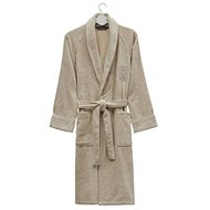 Soft Cotton Modal Deluxe unisex bathrobe, light beige, XXL - Bathrobe
