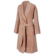 Soft Cotton - Women's short bathrobe Selya, bronze - Bathrobe