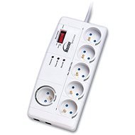 SOLID 918J 5+1 master white 2m - Surge Protector 