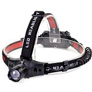 Solight LED Headtorch, 3W Cree LED, Black-Red - Headlamp