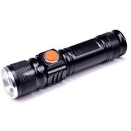 Solight LED Rechargeable Flashlight 3W 200lm USB Li-ion - Flashlight