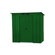 DURAMAX Garden house PENT ROOF ECO, green 181 × 263 × 124 cm - Garden Shed