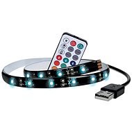 Solight LED RGB Strip für TV - 2 x 50 cm - USB -Schalter - Fernbedienung - LED-Streifen