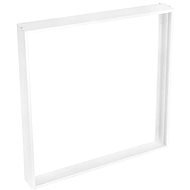 Solight aluminium white frame for installation of 595x595mm LED panels on ceilings and walls, height - Frame