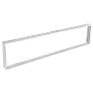 Solight aluminium silver frame for installation of 295x1195mm LED panels on ceilings and walls, heig - Small Frame