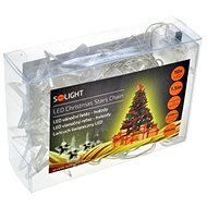 Solight LED reťaz hviezdy 10 LED, biela - Vianočné osvetlenie