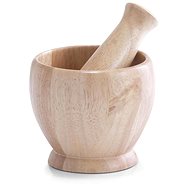 Zeller, Rubber wood mortar, 12x10 cm - Mortar