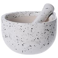 EH Excellent Houseware, Ceramic mortar, white - Mortar