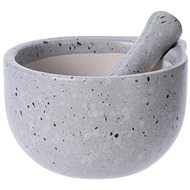 EH Excellent Houseware, Ceramic mortar, light grey - Mortar