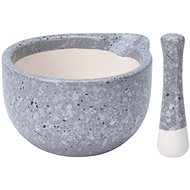 EH Excellent Houseware, Ceramic mortar, grey - Mortar