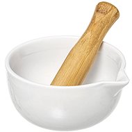 5five Simply Smart, Ceramic mortar, white, 6,5×12 cm - Mortar