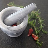 Zeller, Granite mortar MRAMOR with pestle, 12×9 cm - Mortar