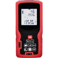 SOLIGHT Laser rangefinder 80 m DM80 (2 X AAA) - Laser Distance Meter