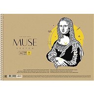 SHKOLYARYK "Muse", A4, 100 g, 50 sheets - Sketchbook