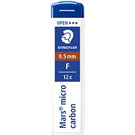 STAEDTLER Mars Micro 0.5 mm F - 12 Leads per pack - Graphite Pencil Refill