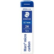 STAEDTLER Mars Micro 0.7 mm 2H - 12 Leads per pack - Graphite Pencil Refill