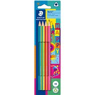STAEDTLER Noris 118 Happy, HB, triangular - pack of 4 - Pencil