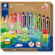 STAEDTLER Noris junior jumbo 3 in 1 - 12 colours with sharpener - Coloured Pencils