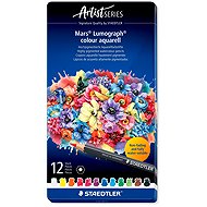 STAEDTLER Mars Lumograph watercolour 12 colours - Coloured Pencils