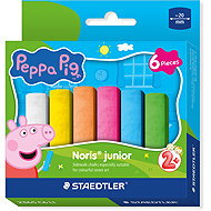 STAEDTLER Noris Junior Peppa Pig, 6 pcs - Chalk