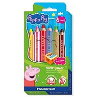 STAEDTLER Peppa Pig Noris junior jumbo 3 v 1, 6 barev - Coloured Pencils