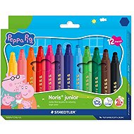 STAEDTLER Noris Junior Peppa Pig 12 barev - Felt Tip Pens