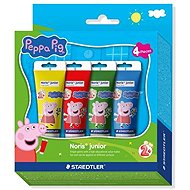 STAEDTLER Noris Junior Peppa Pig, 75 ml x 4 colours - Fingerpaints