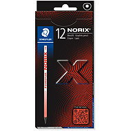 STAEDTLER Norix 181, HB, Red - Pack of 12 - Pencil
