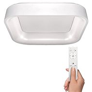 Solight LED square ceiling light Treviso, 48W, 2880lm, dimmable, remote control, white - Ceiling Light