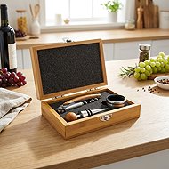 Sortland Wine set in bamboo gift box - 3 pieces - Wine Set