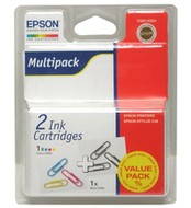 Cartridge Epson C13T066140BA pro Stylus C48 Multipack - 1x černá (black) + 1x barevná (color) - -