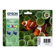 Epson T027 Twin pack black - Cartridge