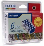 Sada cartridge Epson T048140BA pro Stylus Photo R200/ R220/ R300/ R300M/ R320/ R340/ RX500/ RX600/ R - -