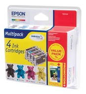 Sada cartridge Epson T061540 pro Stylus D68/D88/DX3850/DX4850 - multipack - -