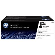 HP CF283XD No. 83X 2-Pack Black - Printer Toner